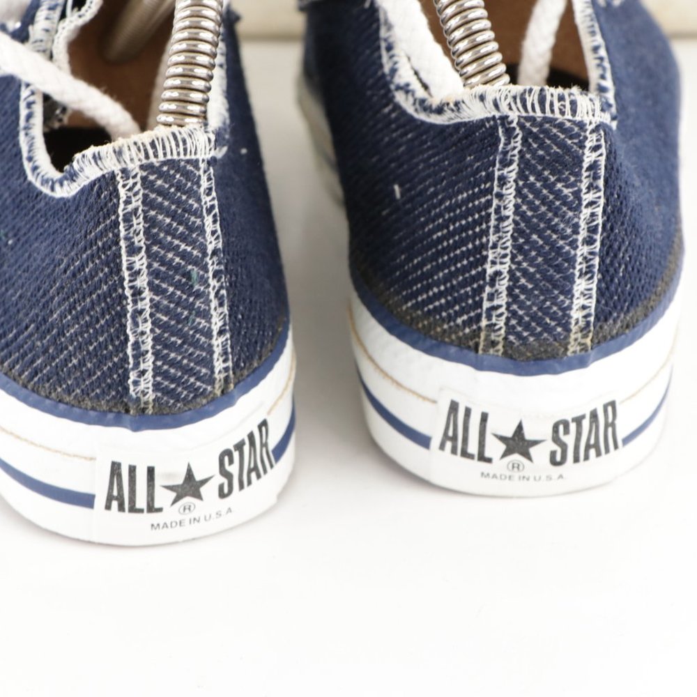 New Vintage Converse Inside Out Denim Shoes USA 8 - Picture 4 of 8